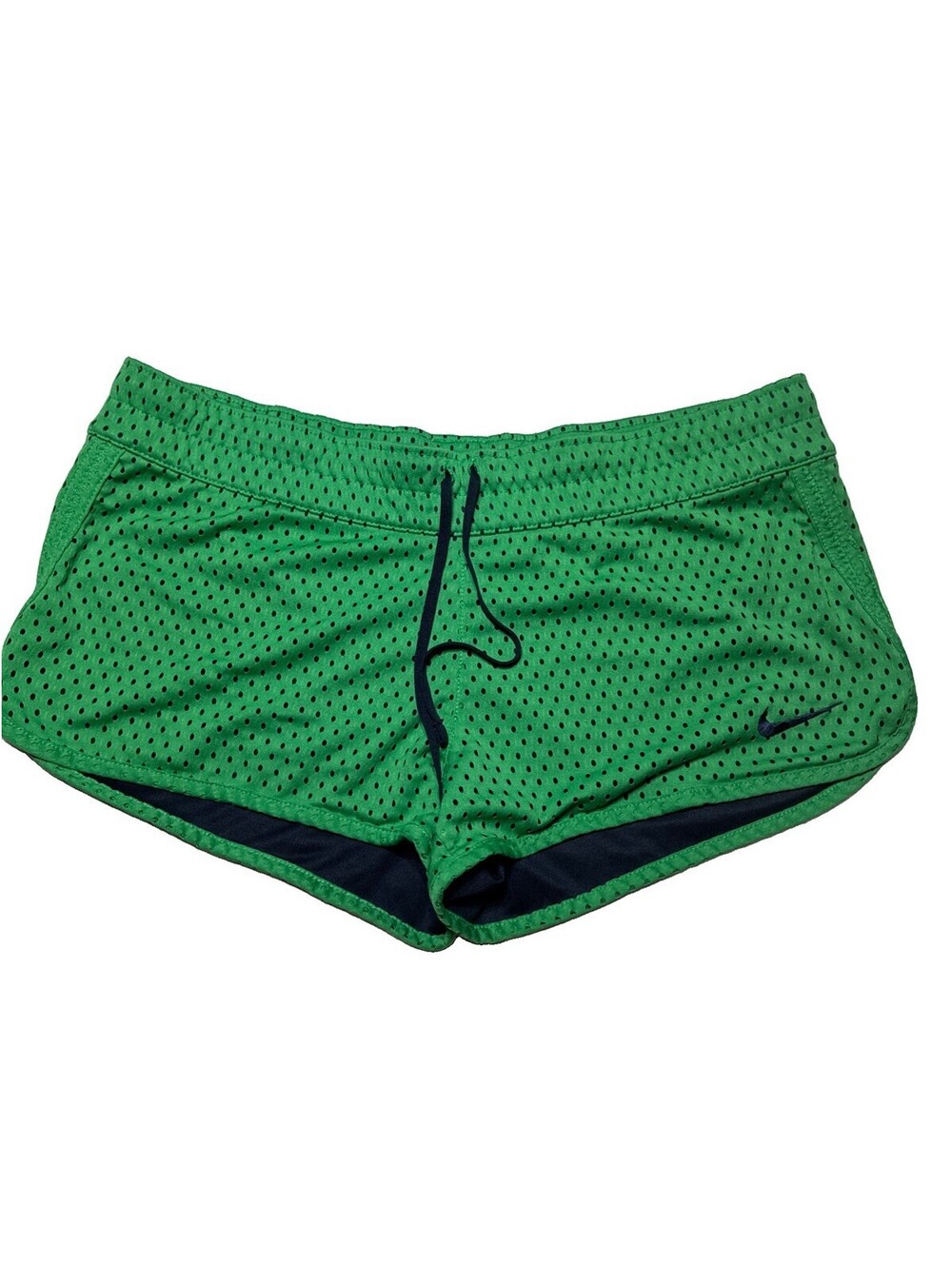 Nike Women’s Reversible Shorts Green & Navy Blue